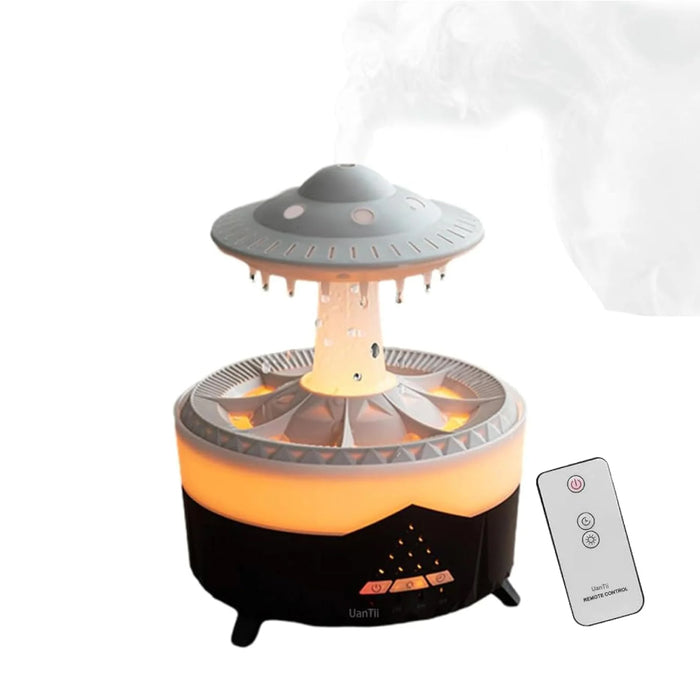 3 in 1 Rain Cloud Humidifier Oil Diffuser Water drip 350ml Night Light